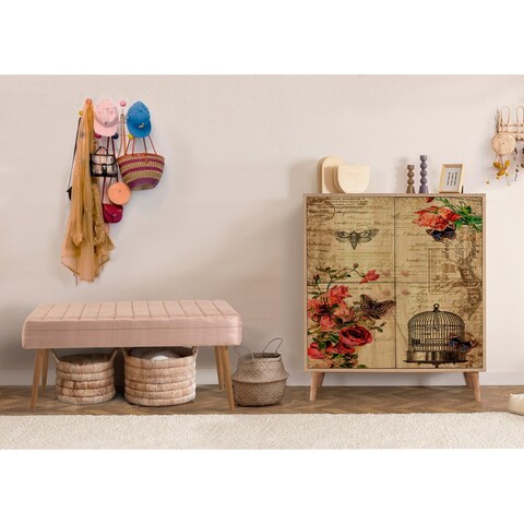 Set de mobilier pentru hol, Hanah Home, Multilux, Sonomo / Piatră