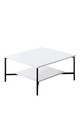 Set mobilier living, Bexley, Black Line Set, PAL, Alb/Negru