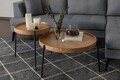 Set masute 2 piese, Hanah Home, Ronda, Natural