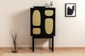 Consola, Howard, Simona 135, 75x135x40 cm, PAL, Negru