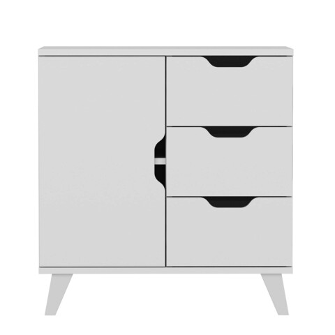 Set mobilier dormitor, Inarch, Valencia 3+1, PAL, Alb