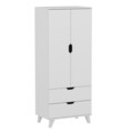 Set mobilier dormitor, Inarch, Valencia 3+1, PAL, Alb