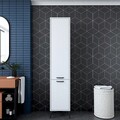 Dulap multifunctional, Rani, JE111, 40x198 cm, PAL, Alb