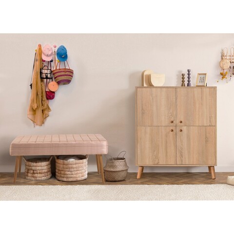 Set de mobilier pentru hol, Hanah Home, Multilux, Sonomo / Piatră