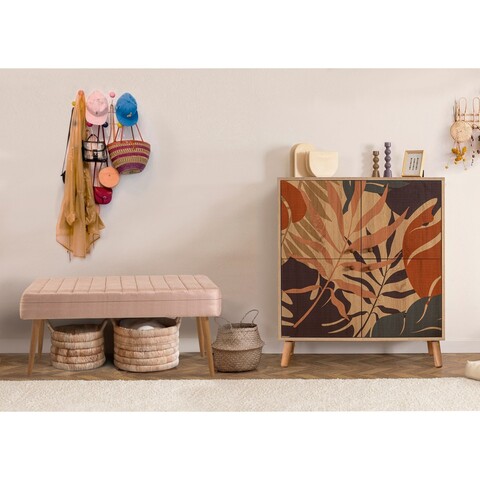 Set de mobilier pentru hol, Hanah Home, Multilux, Sonomo / Piatră