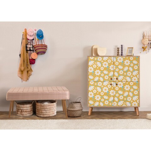 Set de mobilier pentru hol, Hanah Home, Multilux, Sonomo / Piatră