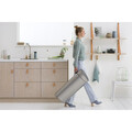 Cos de gunoi cu soft touch, Brabantia, Touch New Matt Fingerprint Proof, 40 L, 30.2x43.5x72.7 cm, otel, argintiu