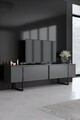 Set mobilier living, Bexley, Luxe, PAL, Nuc / Negru