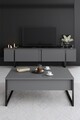 Set mobilier living, Bexley, Luxe, PAL, Nuc / Negru