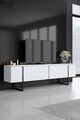 Set mobilier living, Bexley, Luxe, PAL, Alb/Negru