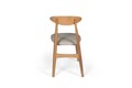 Set masa extensibila si 4 scaune, Hanah Home, Albero149, Natural