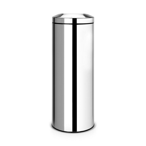 Cos de gunoi non-inflamabil, Brabantia, 188428, 20 L, inox, argintiu