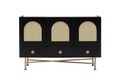 Consola, Hanah Home, Cliff 63, Negru