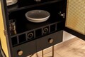 Consola, Hanah Home, Cliff 150, Negru
