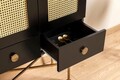 Consola, Hanah Home, Cliff 150, Negru