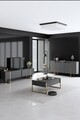 Set mobilier living, Bexley, Luxe, PAL, Antracit / Aur