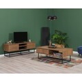 Set mobilier living, Sapphire, Laxus Takım 3, PAL, Nuc / Negru