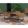 Set mobilier living, Sapphire, Laxus Takım 3, PAL, Nuc / Negru