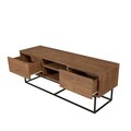 Set mobilier living, Sapphire, Laxus Takım 3, PAL, Nuc / Negru