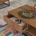 Set mobilier living, Sapphire, Laxus Takım 16, PAL, Nuc / Negru