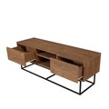Set mobilier living, Sapphire, Laxus Takım 5, PAL, Nuc / Negru