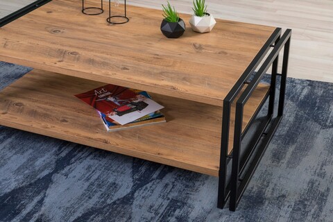 Set mobilier living, Sapphire, Cosmo Takım 26, PAL, Pin Atlantic / Negru
