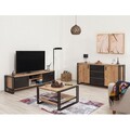 Set mobilier living, Sapphire, COSMO-TKM.1, PAL, Pin Atlantic / Negru