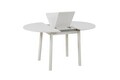 Set masă și scaune extensibile, Vella, Oliver, PAL, Alb
