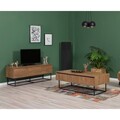 Set mobilier living, Sapphire, Laxus Takım 18, PAL, Nuc / Negru