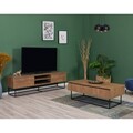 Set mobilier living, Sapphire, Laxus Takım 10, PAL, Nuc / Negru