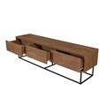 Set mobilier living, Sapphire, Laxus Takım 23, PAL, Nuc / Negru