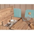 Set masa extensibila si scaune, Hanah Home, Vina 0701, Pin Atlantic / Verde Fistic
