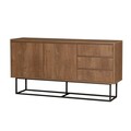 Set mobilier living, Sapphire, Laxus Takım 2, PAL, Nuc / Negru