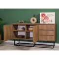 Set mobilier living, Sapphire, Laxus Takım 15, PAL, Nuc / Negru