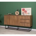 Set mobilier living, Sapphire, Laxus Takım 7, PAL, Nuc / Negru