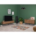 Set mobilier living, Sapphire, Laxus Takım 20, PAL, Nuc / Negru