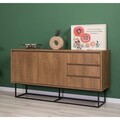 Set mobilier living, Sapphire, Laxus Takım 20, PAL, Nuc / Negru