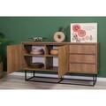Set mobilier living, Sapphire, Laxus Takım 6, PAL, Nuc / Negru