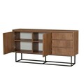Set mobilier living, Sapphire, Laxus Takım 6, PAL, Nuc / Negru