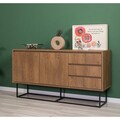 Set mobilier living, Sapphire, Laxus Takım 1, PAL, Nuc / Negru