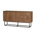 Set mobilier living, Sapphire, Laxus Takım 1, PAL, Nuc / Negru