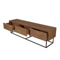 Set mobilier living, Sapphire, Laxus Takım 22, PAL, Nuc / Negru