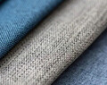 Pat matrimonial tapitat, cu tablie Texas, Signal, 160x200 cm, textil, gri