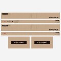 Paravan lateral pentru gradina sau terasa / copertina solara laterala, Songmics, sistem de fixare inclus, UV 50+, 180x400 cm, gri