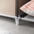 Dulap textil pentru haine Songmics, 80x45x168 cm, 6 compartimente, material netesut/metal, gri