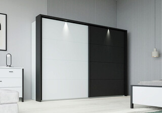 269.9x61.2x210.5 cm, Gri;Negru