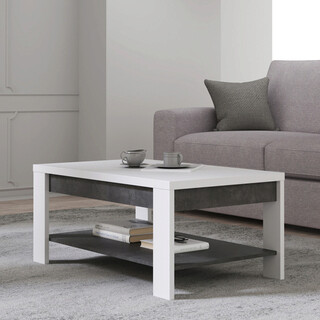 100x60x45.7 cm, Alb;Gri inchis