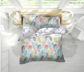 180x200 cm, Multicolor, Set 3 piese