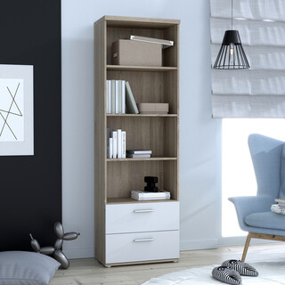 60.2x34.8x189.1 cm, Sonoma;Alb