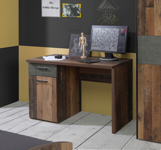 110x60x76.3 cm, Maro antic;Gri inchis